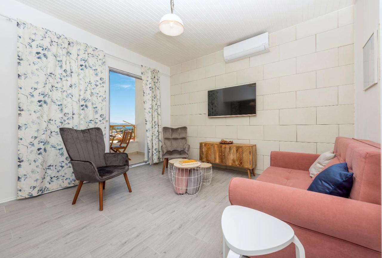 Vista Mare Apartment - 3 Bedroom, Sea View 马卡尔斯卡 外观 照片