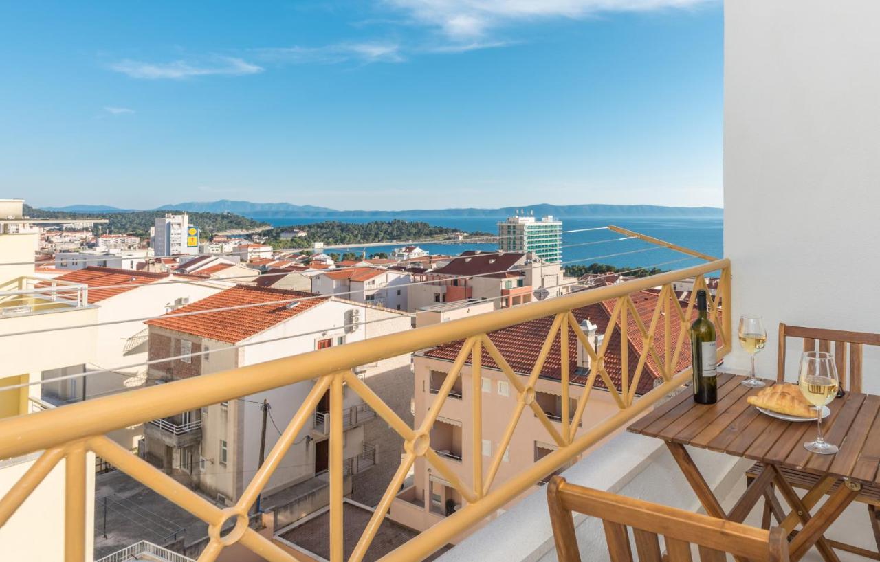 Vista Mare Apartment - 3 Bedroom, Sea View 马卡尔斯卡 外观 照片